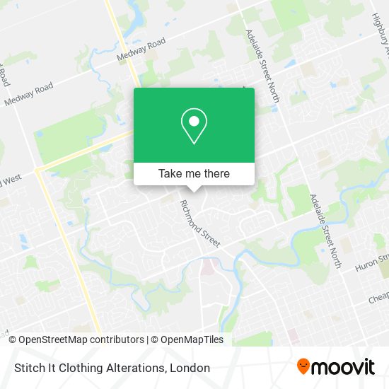 Stitch It Clothing Alterations plan