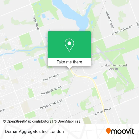 Demar Aggregates Inc map