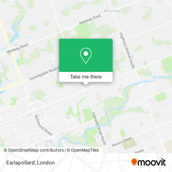 Earlapollard map