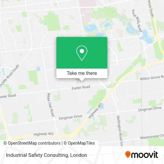 Industrial Safety Consulting map