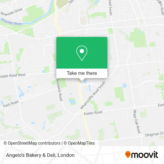 Angelo's Bakery & Deli plan