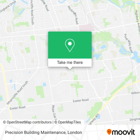 Precision Building Maintenance map