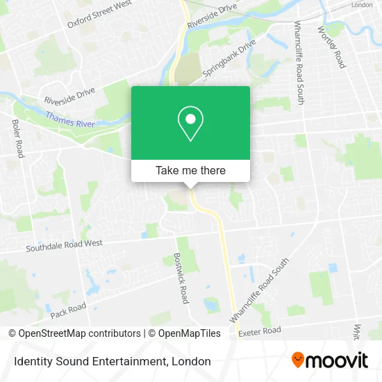 Identity Sound Entertainment map