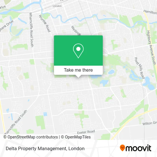 Delta Property Management map