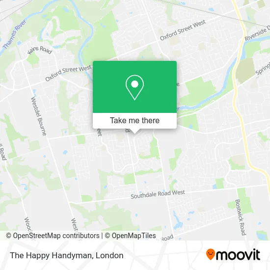 The Happy Handyman map