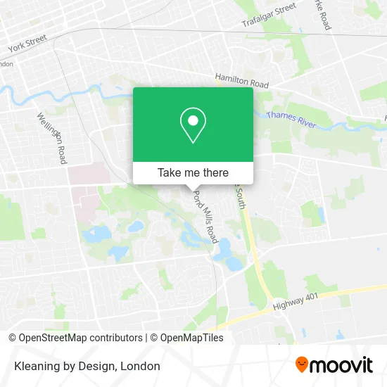 Kleaning by Design map