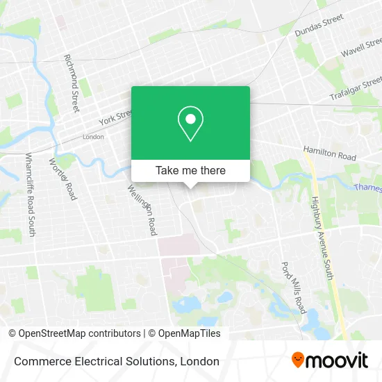 Commerce Electrical Solutions map