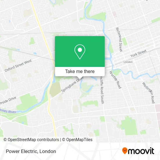 Power Electric map