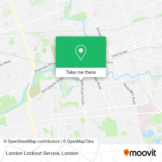 London Lockout Service map