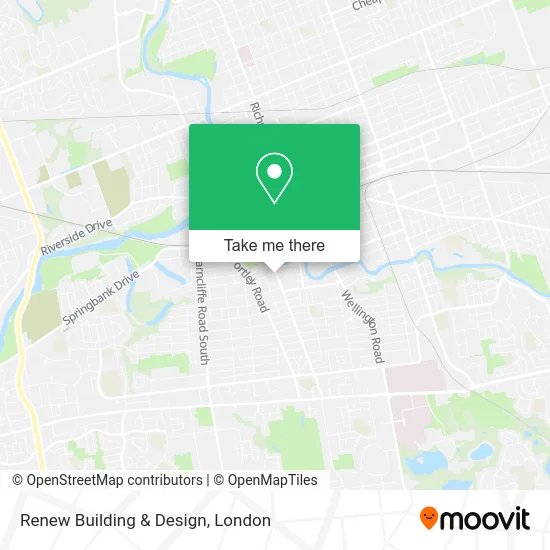 Renew Building & Design map