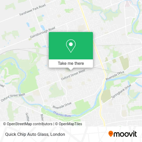 Quick Chip Auto Glass map