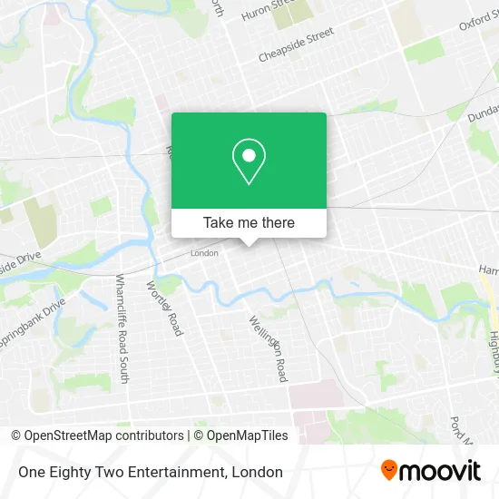 One Eighty Two Entertainment map