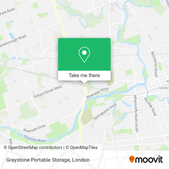 Graystone Portable Storage map