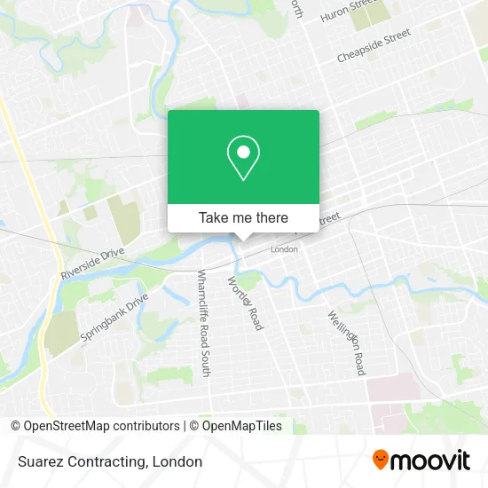 Suarez Contracting map