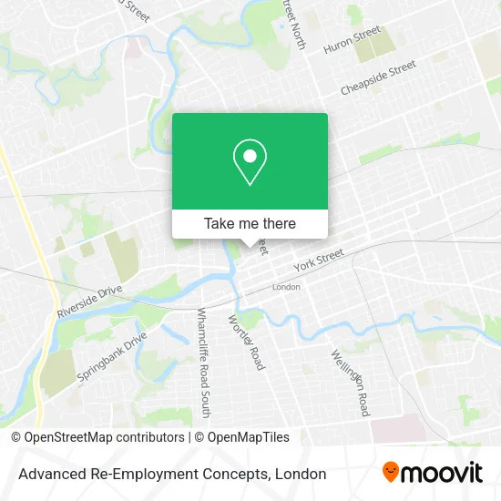 Advanced Re-Employment Concepts map