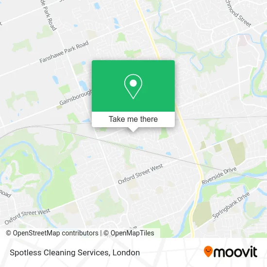Spotless Cleaning Services map