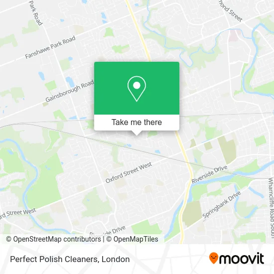 Perfect Polish Cleaners map