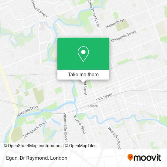 Egan, Dr Raymond map