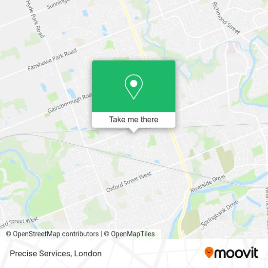 Precise Services map