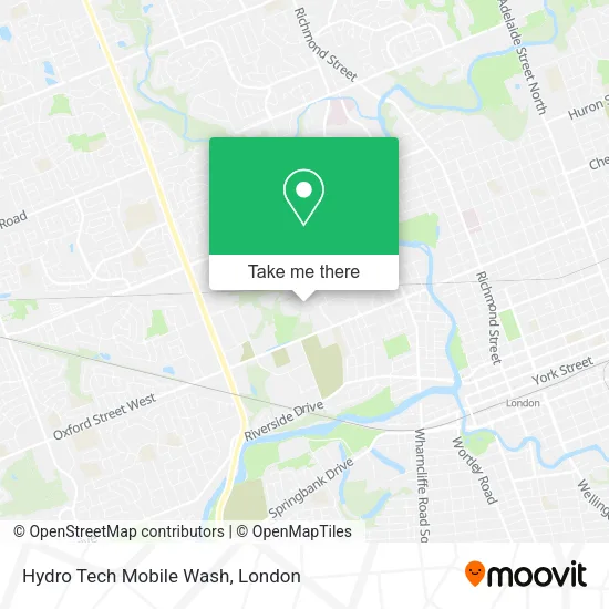 Hydro Tech Mobile Wash map
