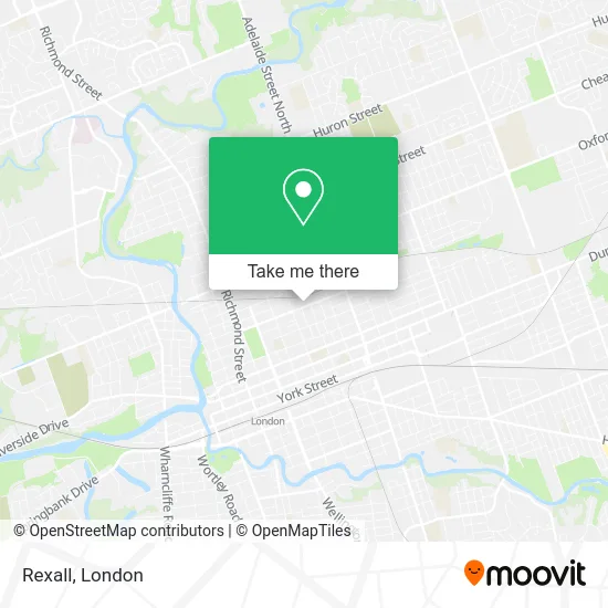 Rexall map