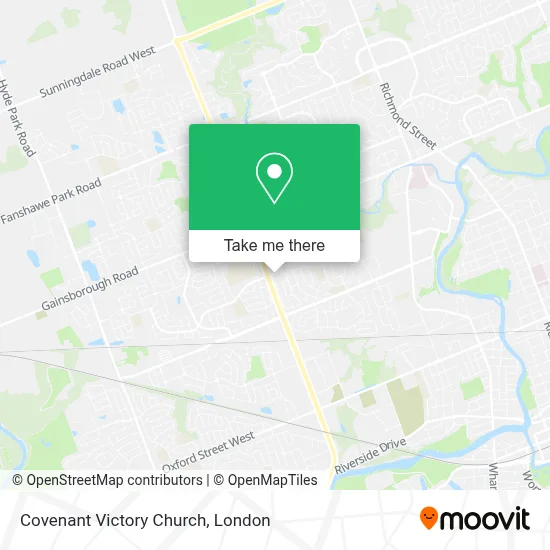 Covenant Victory Church map