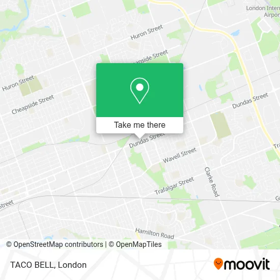 TACO BELL map