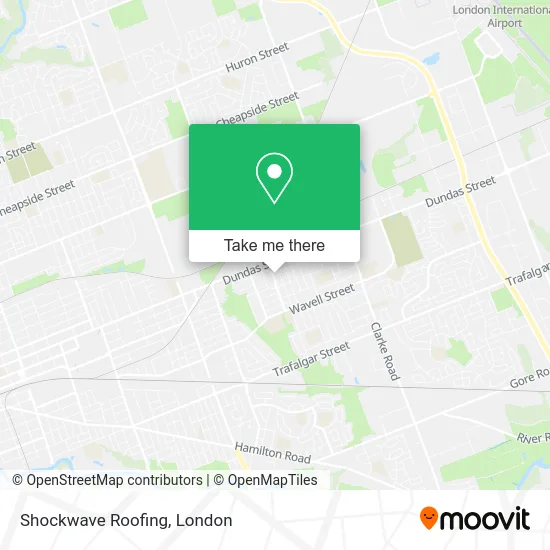 Shockwave Roofing map