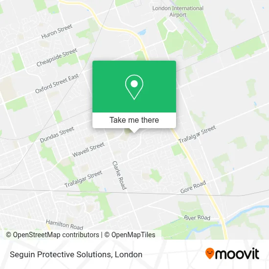 Seguin Protective Solutions map