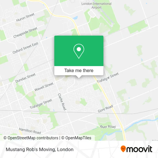 Mustang Rob's Moving plan