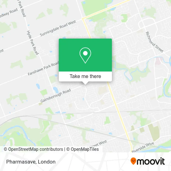 Pharmasave map
