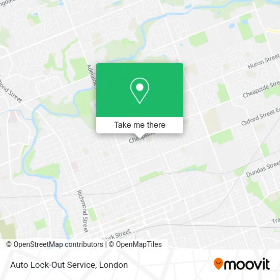 Auto Lock-Out Service map