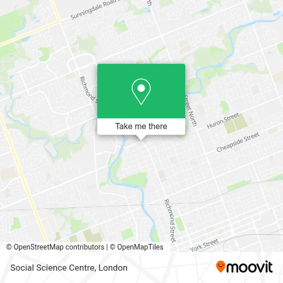 Social Science Centre map