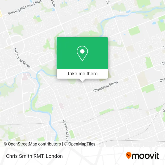 Chris Smith RMT map