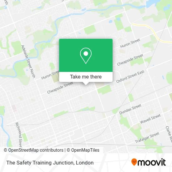 The Safety Training Junction map