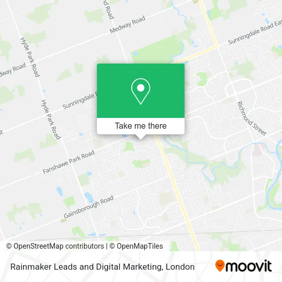 Rainmaker Leads and Digital Marketing map