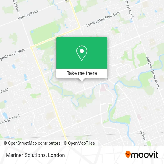 Mariner Solutions map