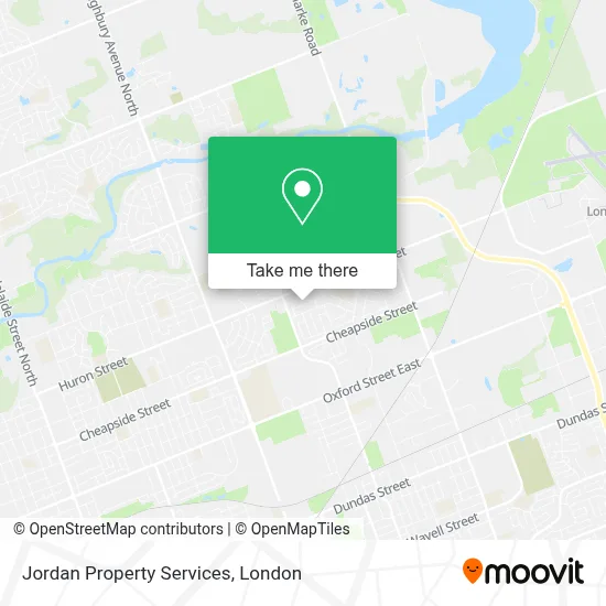 Jordan Property Services map