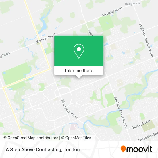 A Step Above Contracting map