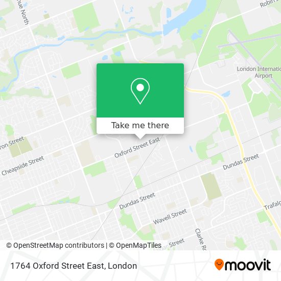 1764 Oxford Street East map