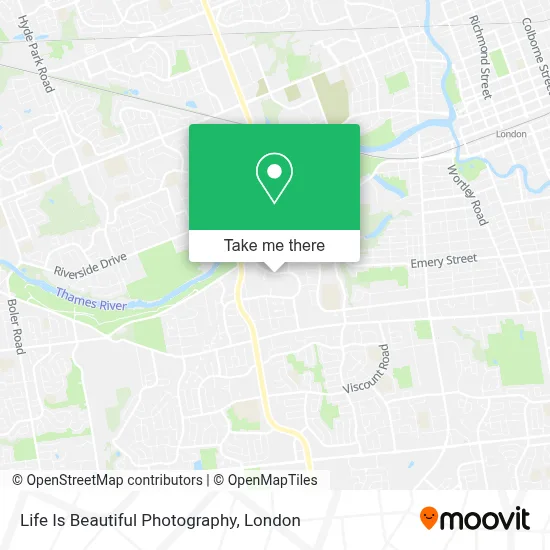 Life Is Beautiful Photography map