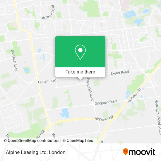 Alpine Leasing Ltd map
