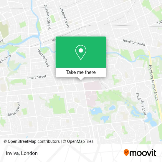 Inviva map