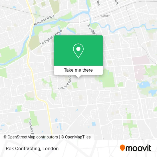 Rok Contracting map