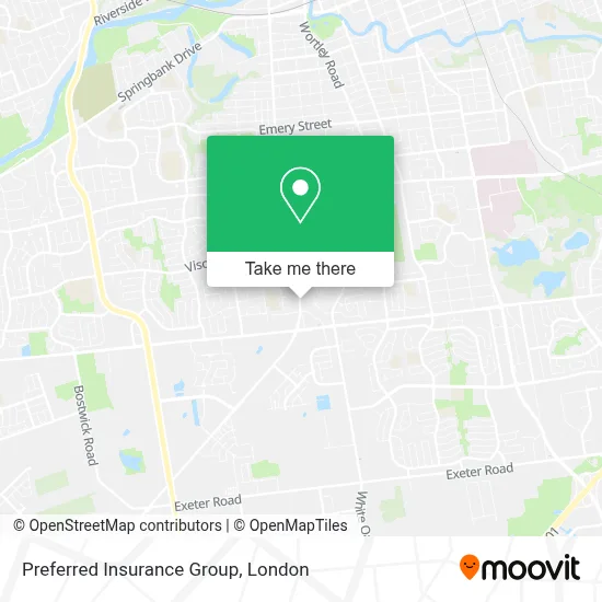 Preferred Insurance Group map