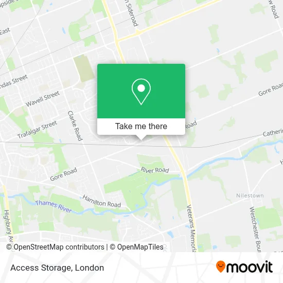 Access Storage map