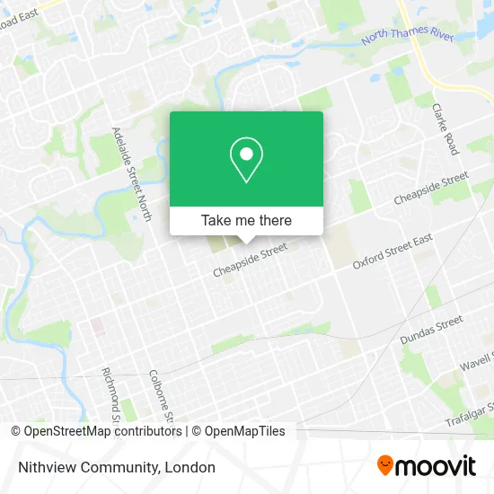 Nithview Community map