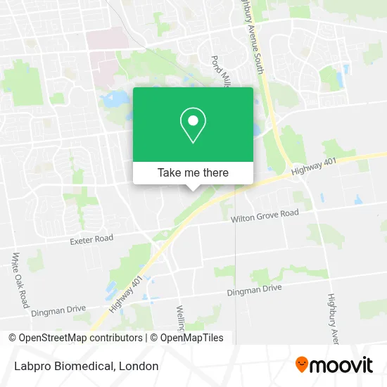 Labpro Biomedical map