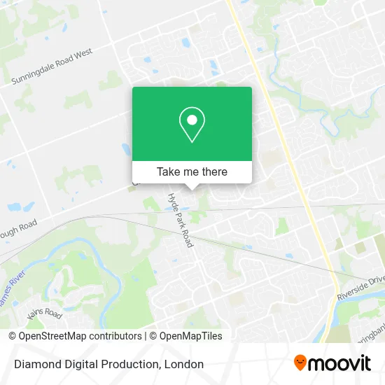 Diamond Digital Production map
