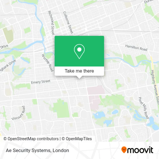 Ae Security Systems map
